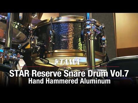 Tama Star Reserve Hand Hammered Aluminium 14"x6.5" Snare Drum