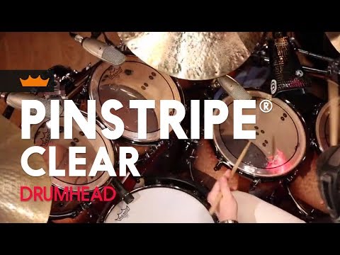 Remo Pinstripe Bass Drum Heads - Clear