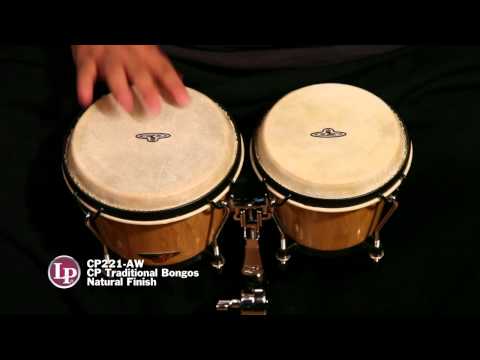 LP CP221-AW Traditional Bongos ボンゴ LP Percussion CP221-AW Traditional Bongos in Natural