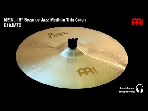 Meinl Byzance Jazz 18" Medium Thin Crash