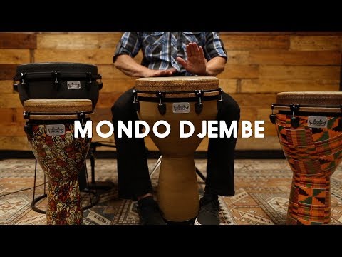 Remo 14" Mondo Djembe - Green Kintekloth
