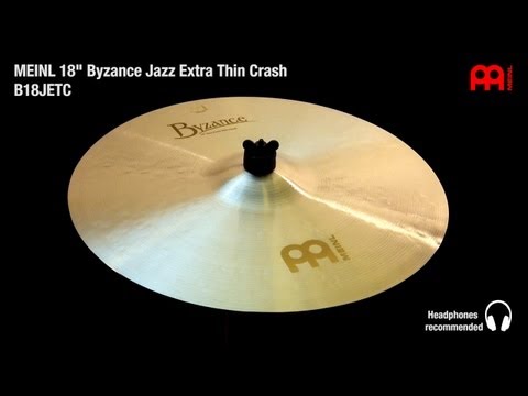 Meinl Byzance Jazz 18" Extra Thin Crash