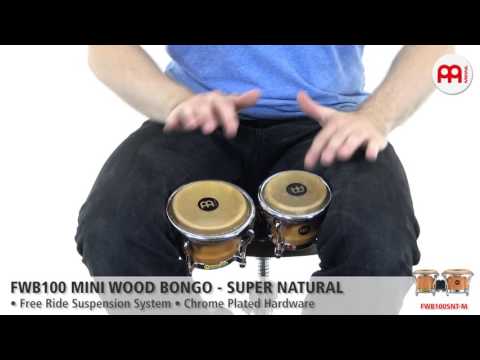 Meinl Mini Bongo in Super Natural - 3 ½" + 4 ¼"
