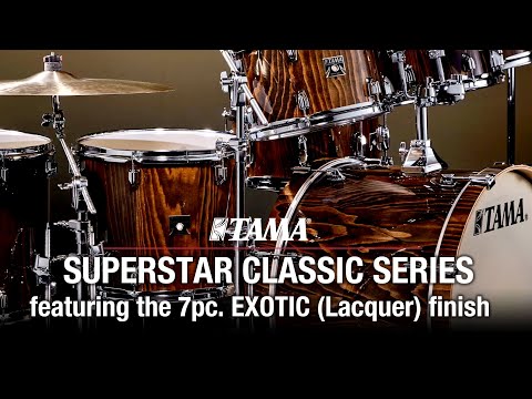 Tama Superstar Classic 7-Piece Shell Pack - Exotic Finish