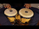 Meinl Wood Series Bongo in Natural with Chrome Hardware - 6 ¾" + 8"
