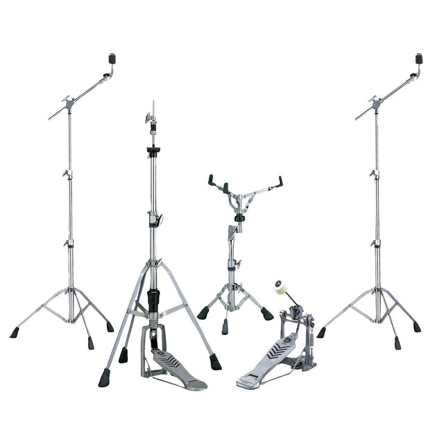 Yamaha 700 Series Single Braced Hardware Pack - x2 Boom Stand, Hi-Hat Stand, Snare Stand & Bass Pedal