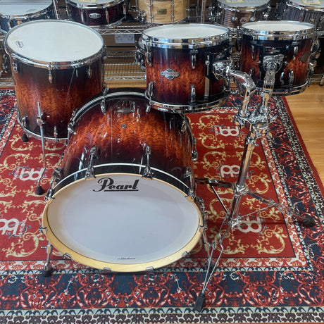 Pre-Owned Pearl Masters Birch BCX Shell Pack In Lava Bubinga