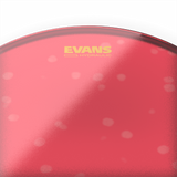 Evans Hydraulic Red 14" Coated Snare Batter