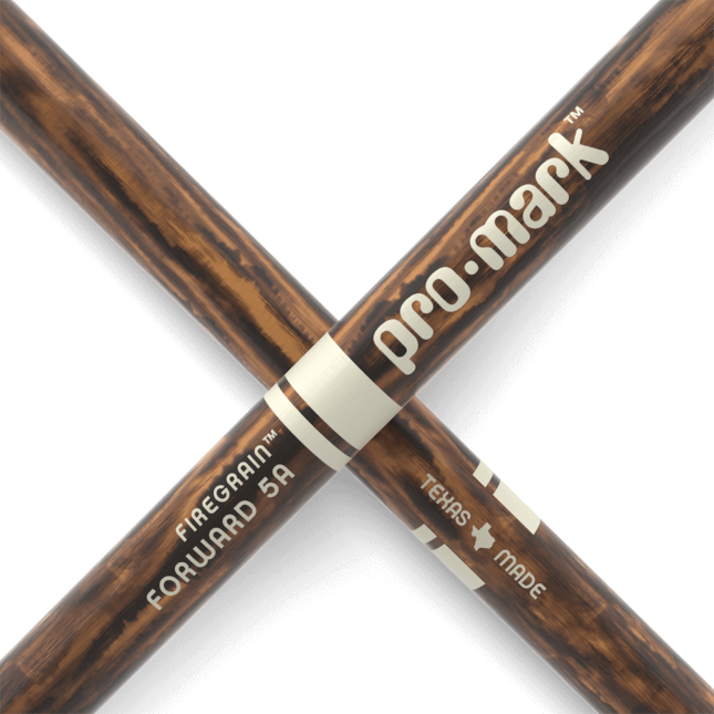 Pro-Mark Classic 5A FireGrain Hickory Drum Sticks - Wood Tip