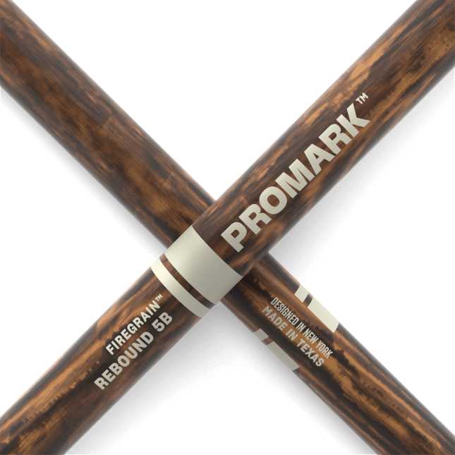 Pro-Mark R5B FireGrain Hickory Drum Sticks - Wood Tip