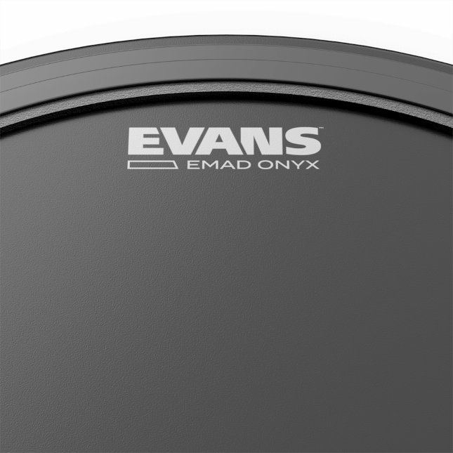 Evans EMAD Onyx Bass Drum Batter Heads