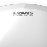 Evans EQ3 Bass Drum Batter Heads - Clear