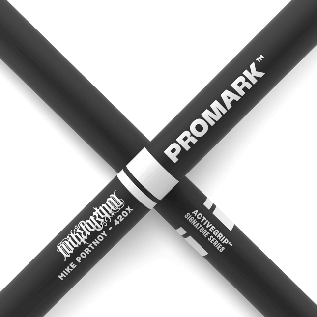Pro-Mark ActiveGrip Mike Portnoy 420X Hickory Drum Sticks