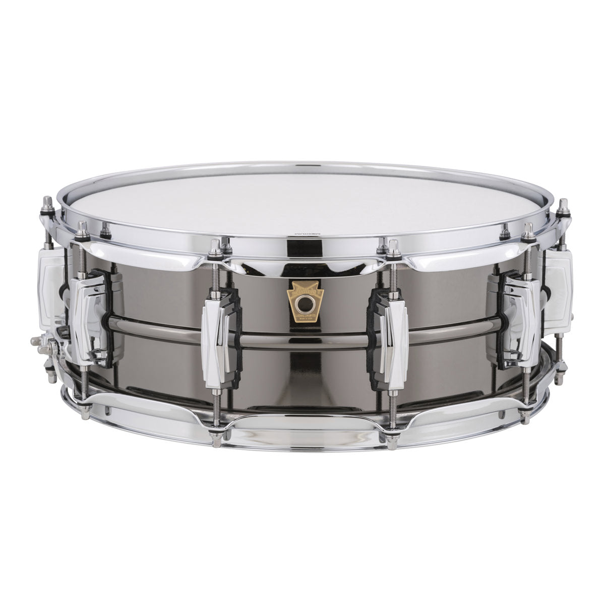 Ludwig Black Beauty 14"x5" Brass Snare Drum - Imperial Lugs 