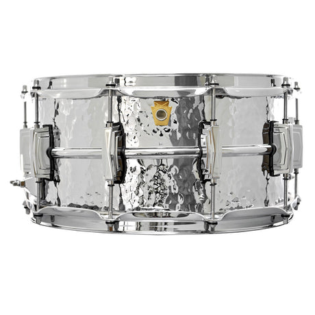 Ludwig 402 Supraphonic 14"x6.5" Hammered Shell Snare - Imperial Lugs