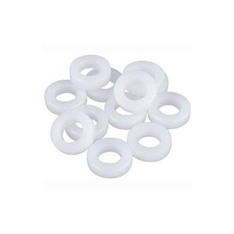 Pearl NLW-12W/12 White Nylon Washers (Pack of 12)