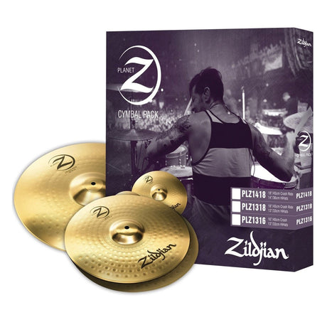 Zildjian Planet Z Box Set (14" Hats, 18" Crash Ride)