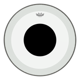 Remo Powerstroke P3 Bass Drum Heads - Clear Black Dot
