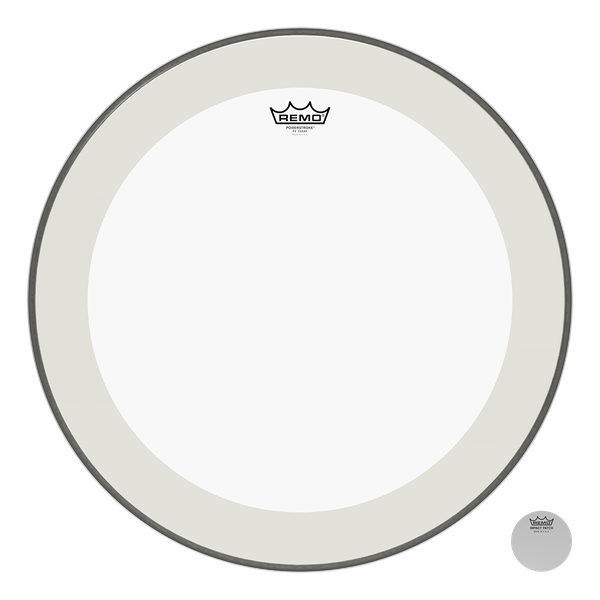 Remo Powerstroke P4 Bass Drum Heads - Clear