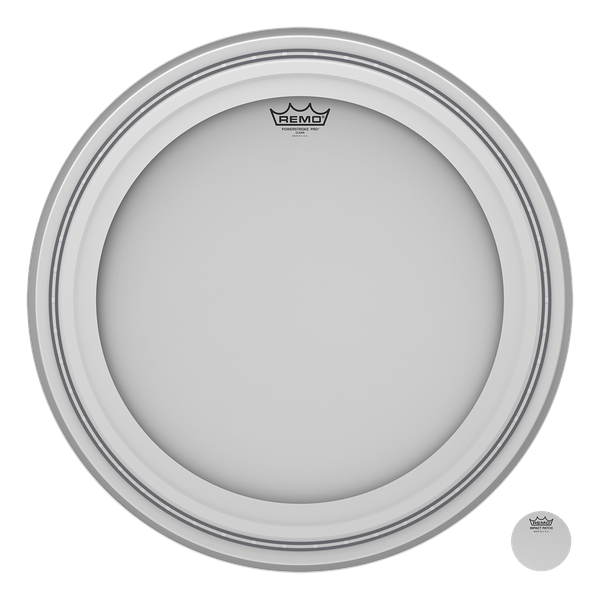 Remo Powerstroke Pro Bass Drum Heads - Coated