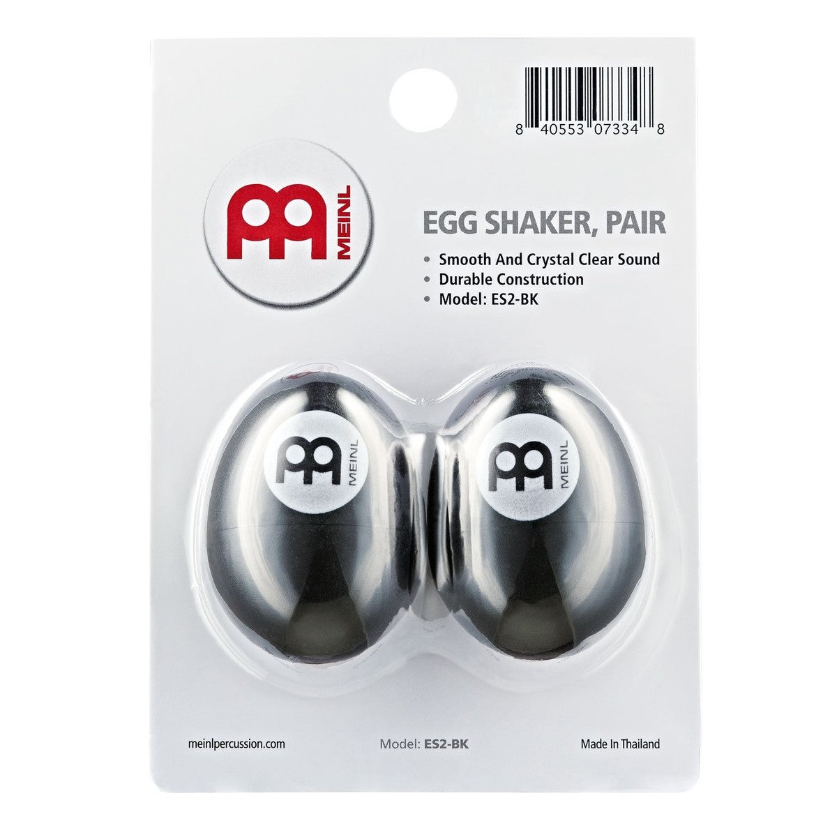 Meinl Plastic Egg Shakers - Black