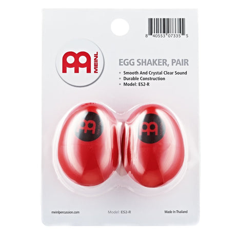 Meinl Plastic Egg Shakers - Red