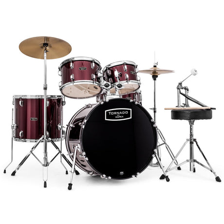 Mapex Tornado 5pc Drum Kit with Cymbals - 22" Bass Drum