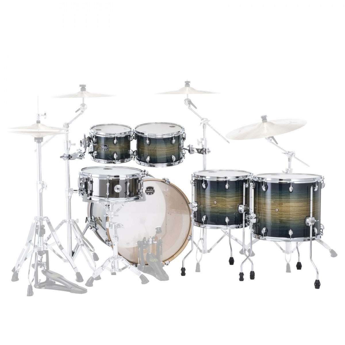 Mapex Armory Shell Pack | 6 Piece 22" Studio