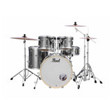 Pearl Export EXX 22" Fusion Drum Kit in Smokey Chrome