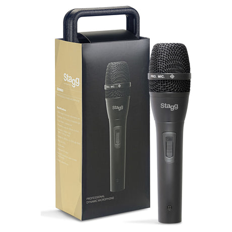 Stagg SDM80 Dynamic Vocal Microphone (XLR-XLR Included)