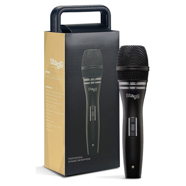 Stagg SDM90 Dynamic Vocal Microphone (XLR-XLR Included)
