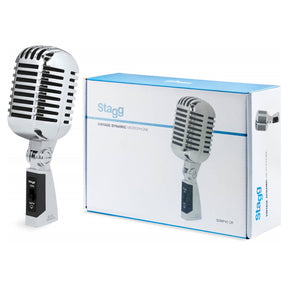 Stagg SDMP40CR '50s Style Dynamic Vocal Microphone