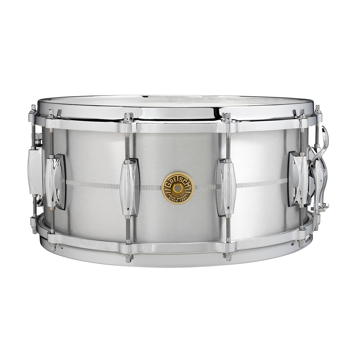 Gretsch USA Solid Aluminium 14" x 6.5" Snare Drum