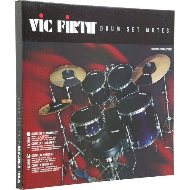 Vic Firth Mute Set - Rock/Fusion (10”, 12”, 14”, 16, 22, hi-hat & x2 cymbal)