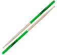 Zildjian Super 7A Maple Dip Drumsticks in Green - Wood Tip