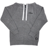 Zildjian Zip Up Logo Hoodie in Grey