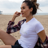 Zildjian Womens Logo T-Shirt in White